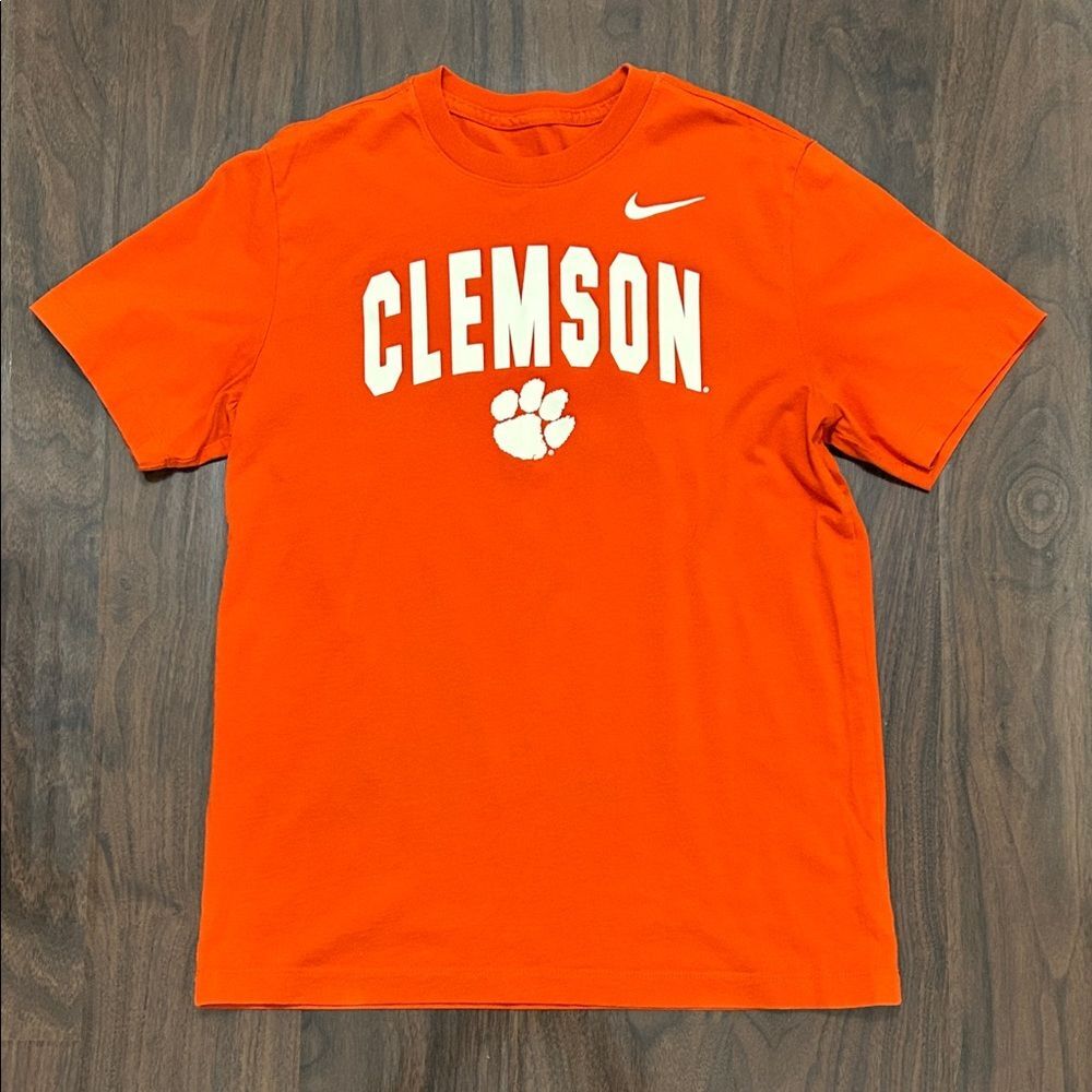 Nike Orange Clemson Men's Short Sleeve Tee